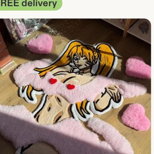 Custom Anime Hentai Tufted Rug