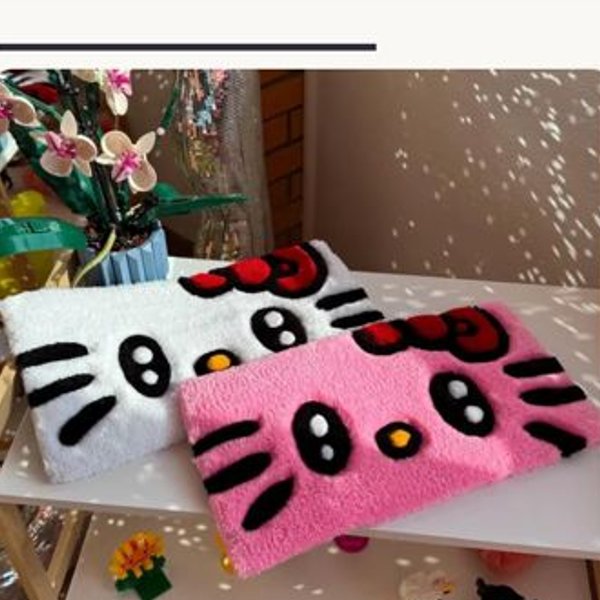 Handmade Kitty Keyboard Mat