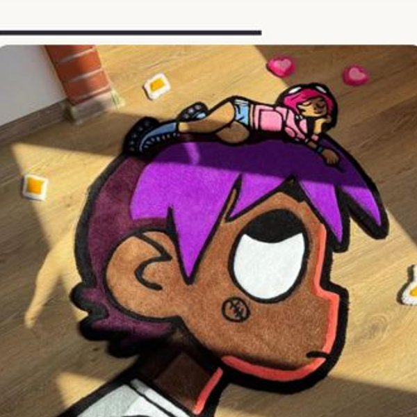 Lil Uzi Album Cover Rug